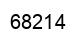 Number 68214 black image