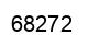 Number 68272 black image