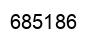 Number 685186 black image