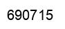 Número 690715 imagen negro