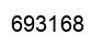 Number 693168 black image