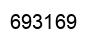 Number 693169 black image