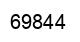 Number 69844 black image