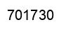 Number 701730 black image
