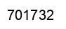 Number 701732 black image