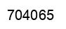 Número 704065 imagen negro