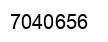Número 7040656 imagen negro