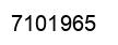 Number 7101965 black image