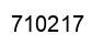 Número 710217 imagen negro
