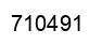 Number 710491 black image
