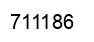 Número 711186 imagen negro