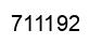 Número 711192 imagen negro
