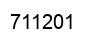 Número 711201 imagen negro