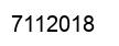 Número 7112018 imagen negro