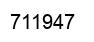 Número 711947 imagen negro