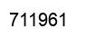 Número 711961 imagen negro