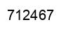 Number 712467 black image