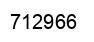 Number 712966 black image