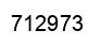 Número 712973 imagen negro
