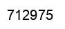 Número 712975 imagen negro