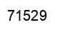 Number 71529 black image