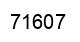 Number 71607 black image