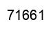 Number 71661 black image