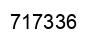 Número 717336 imagen negro