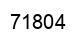 Número 71804 imagen negro