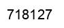Número 718127 imagen negro
