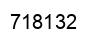 Número 718132 imagen negro