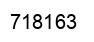 Número 718163 imagen negro