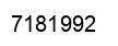 Número 7181992 imagen negro
