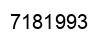 Número 7181993 imagen negro