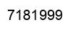 Número 7181999 imagen negro