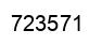 Número 723571 imagen negro