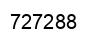 Número 727288 imagen negro