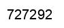 Número 727292 imagen negro