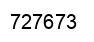 Número 727673 imagen negro
