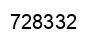 Número 728332 imagen negro