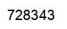 Número 728343 imagen negro