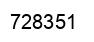 Número 728351 imagen negro