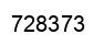Número 728373 imagen negro