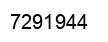 Number 7291944 black image