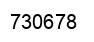 Number 730678 black image