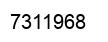 Number 7311968 black image