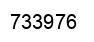 Number 733976 black image
