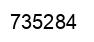 Número 735284 imagen negro