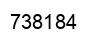 Número 738184 imagen negro