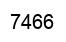 Number 7466 black image